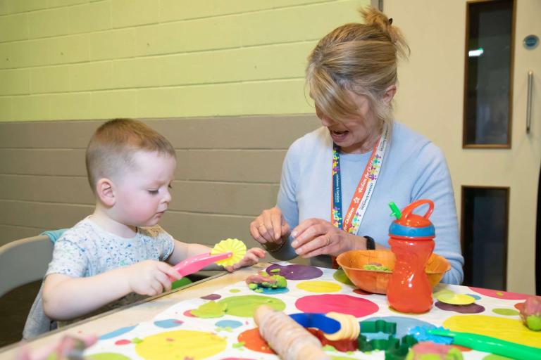 Family Practitioner with child 