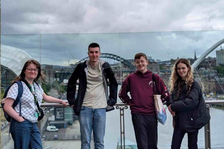 Young people at the Baltic 