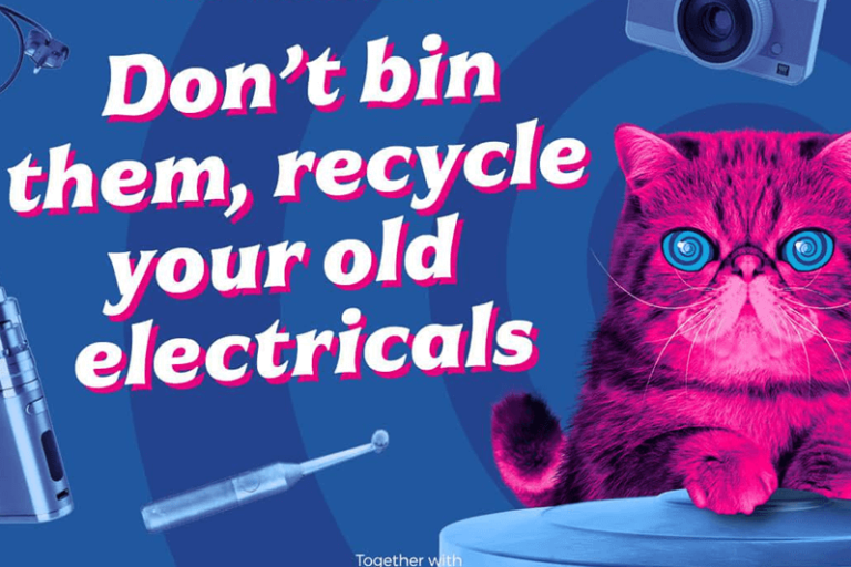 Recycle your electricals poster