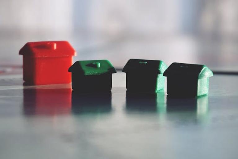 Little toy houses